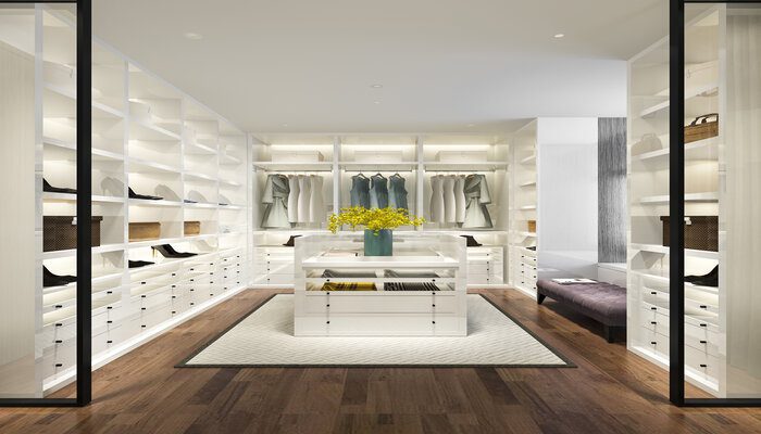 Luxury Walk in Closet